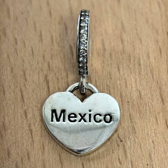 Pandora Mexico Flag Exclusive Charm, S925 Silver Bracelets - Picture 2 of 4
